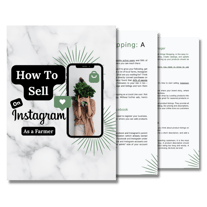 How to Sell on IG As a Farmer Local Line