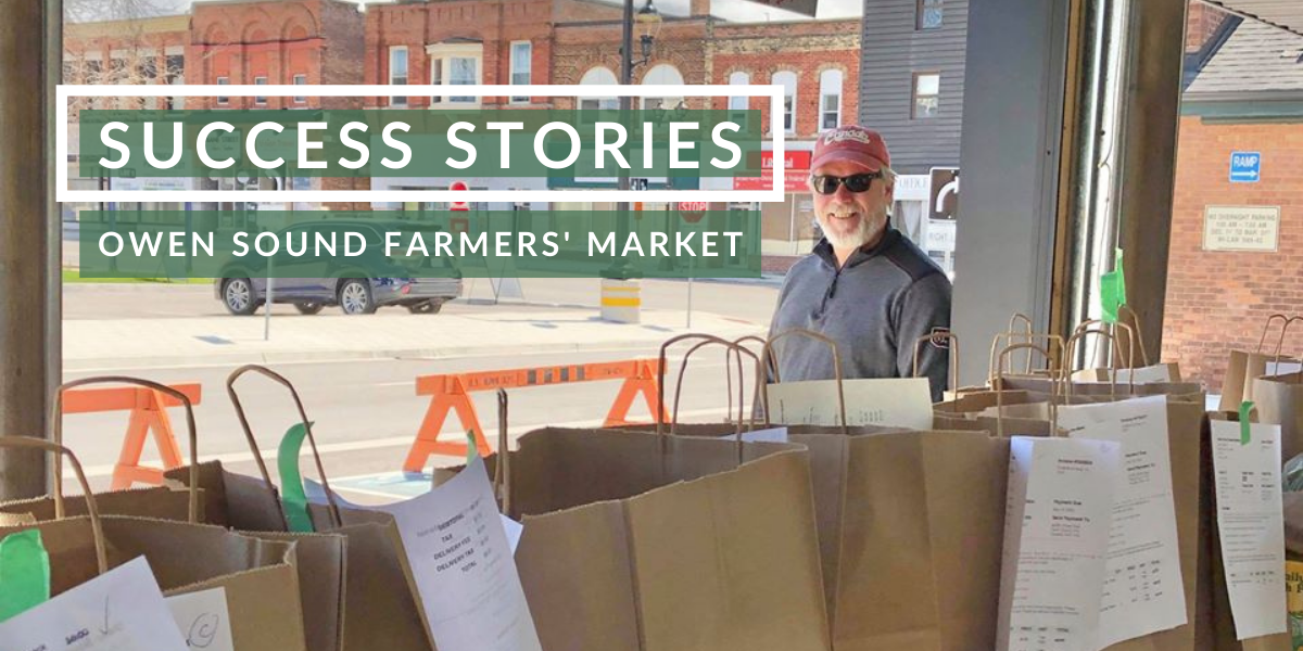 Owen Sound Success Story Local Line farmers' market Richard and Morag