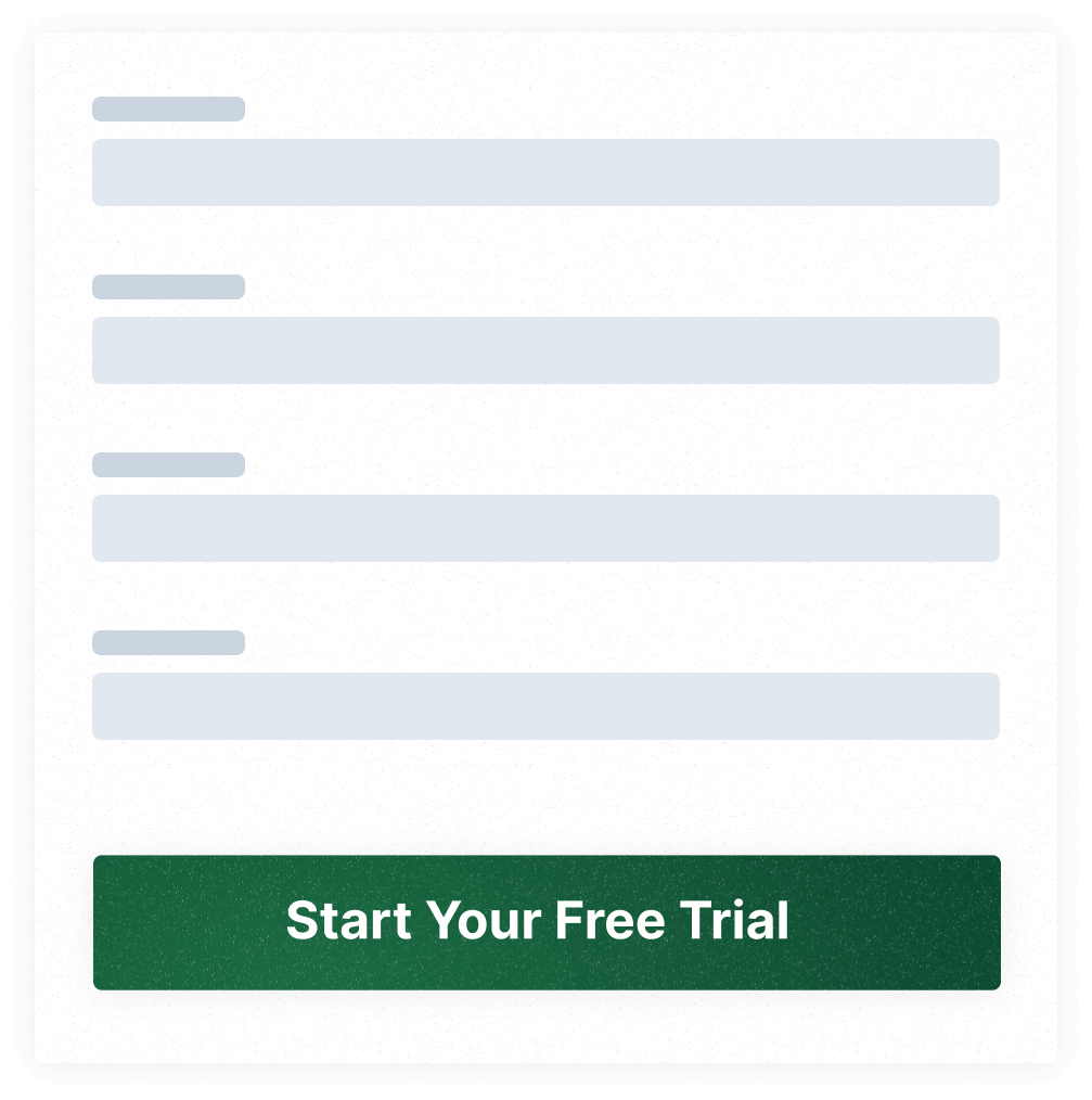 An illustration of a form for starting a free trial