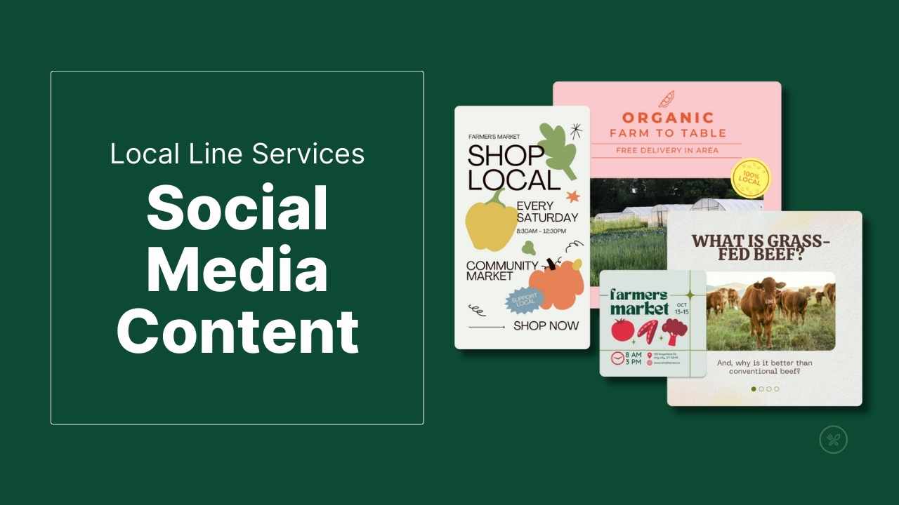 Local Line Social Media Content service.